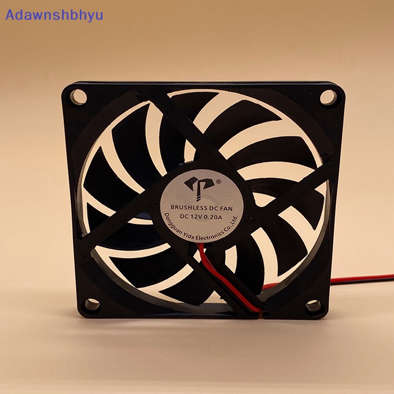 Adhyu Brushless Cooling Fan 8010kipas Pendingin 5V 12V 24V 2pin 80x80x10mm Heatsink ID