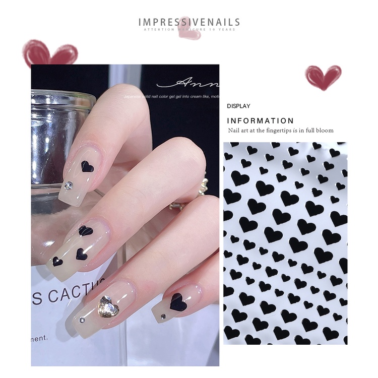 AHA Sweet Heart Nail Stiker SK