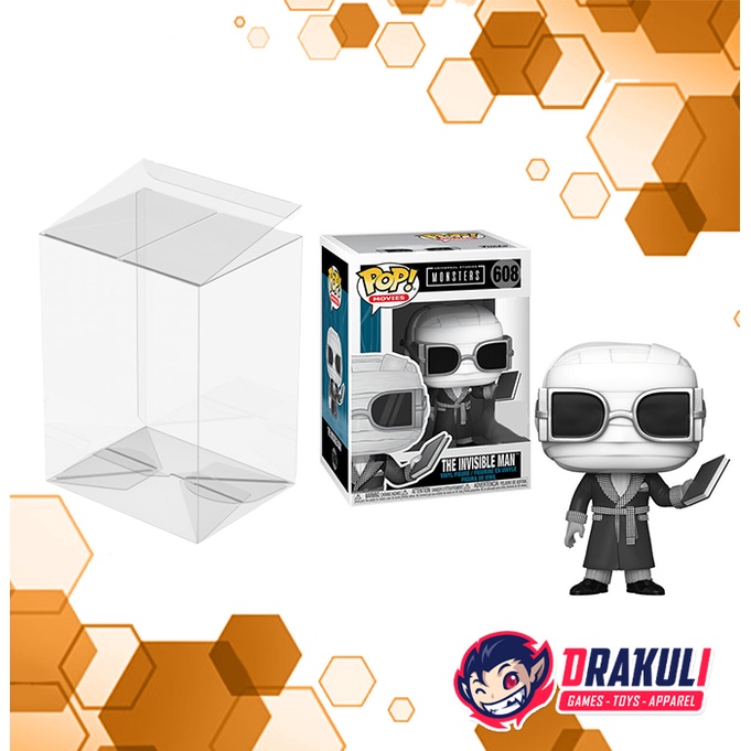 Toys Funko Pop Universal Monsters Invisible Man - WITH PROTECTOR
