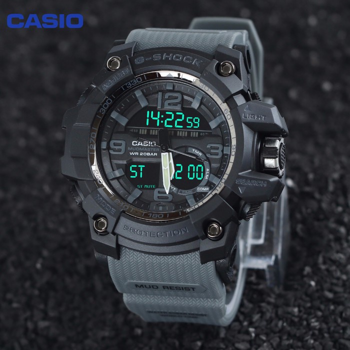 PROMO!!! WBS FREE BATERAI TAHAN AIR JAM TANGAN PRIA CASIO G-SHOCK DUAL-TIME GG-1000 GK001 G-SHOCK IMPORT