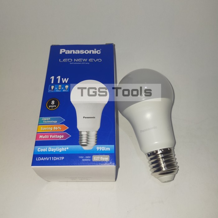Lampu LED Bulb Panasonic New Evo 11 Watt - Putih / Kuning