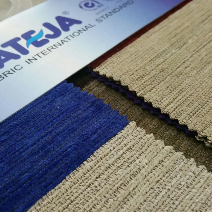 [BJ] BAHAN KAIN KURSI MEUBEL SOFA ATEJA MOTIF GARIS BESAR - BELLINO STRIPE