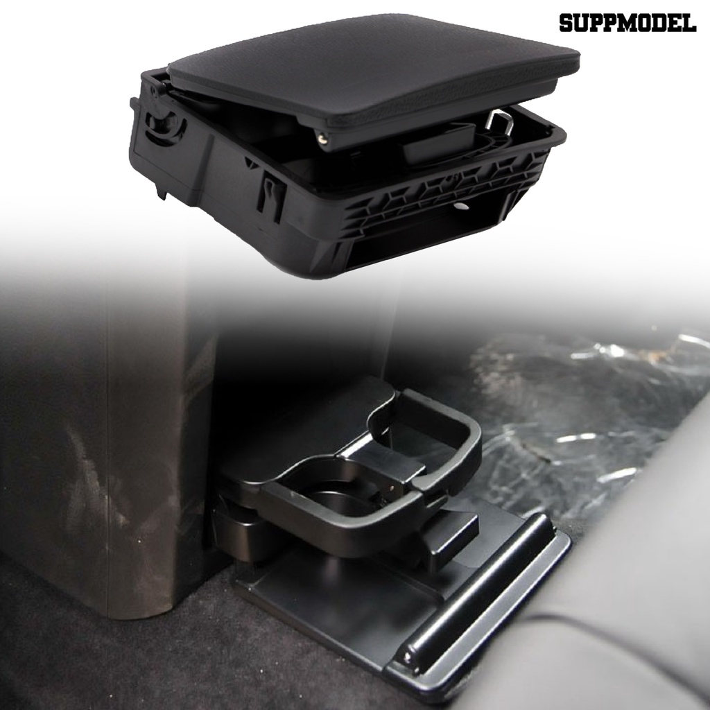 [SM] Tempat Gelas Belakang Sandaran Tangan Otomatis Dudukan Cup ABS Tahan Lama 1K0862532F Untuk VW Golf-MK5 MK6 2006-2011