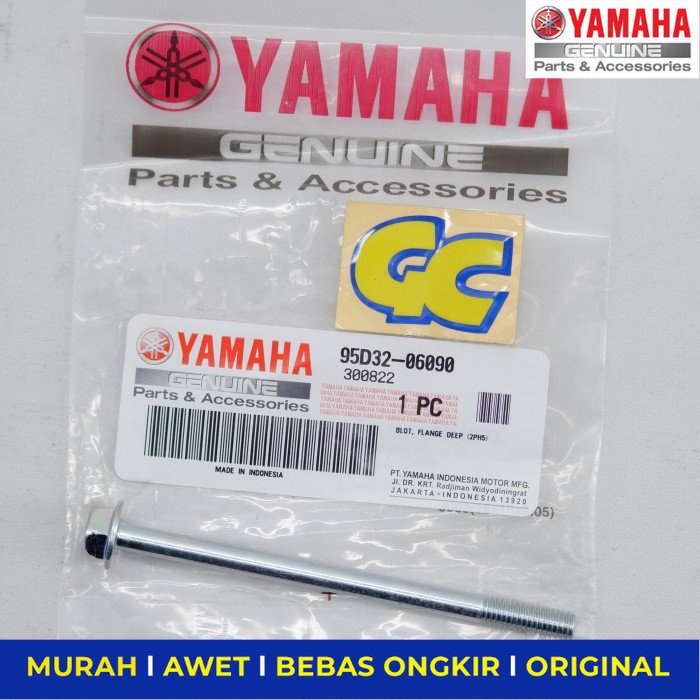 Baut Cover CVT Yamaha Mio M3 Fino 125 - Sparepart Sperpart Spare Part Motor Onderdil Suku Cadang Yam