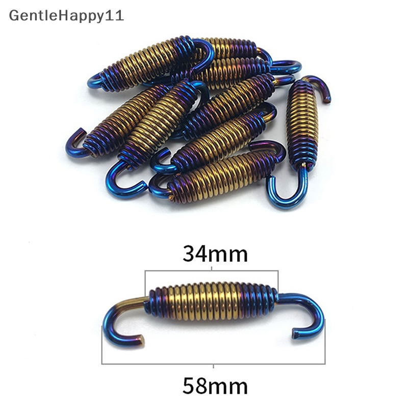 Gentlehappy Universal Knalpot Motor Spring Hooks Knalpot Stainless Steel Front id