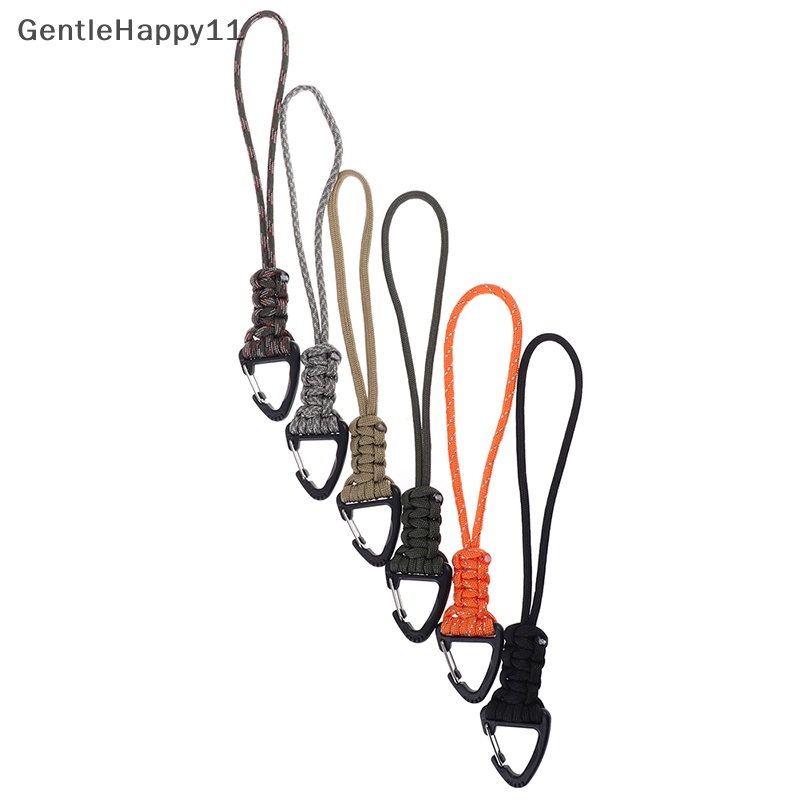 Gentlehappy Handmade Paracode Braided Tactical Gear Lanyard Dengan Klip Survival Lanyard Cord id