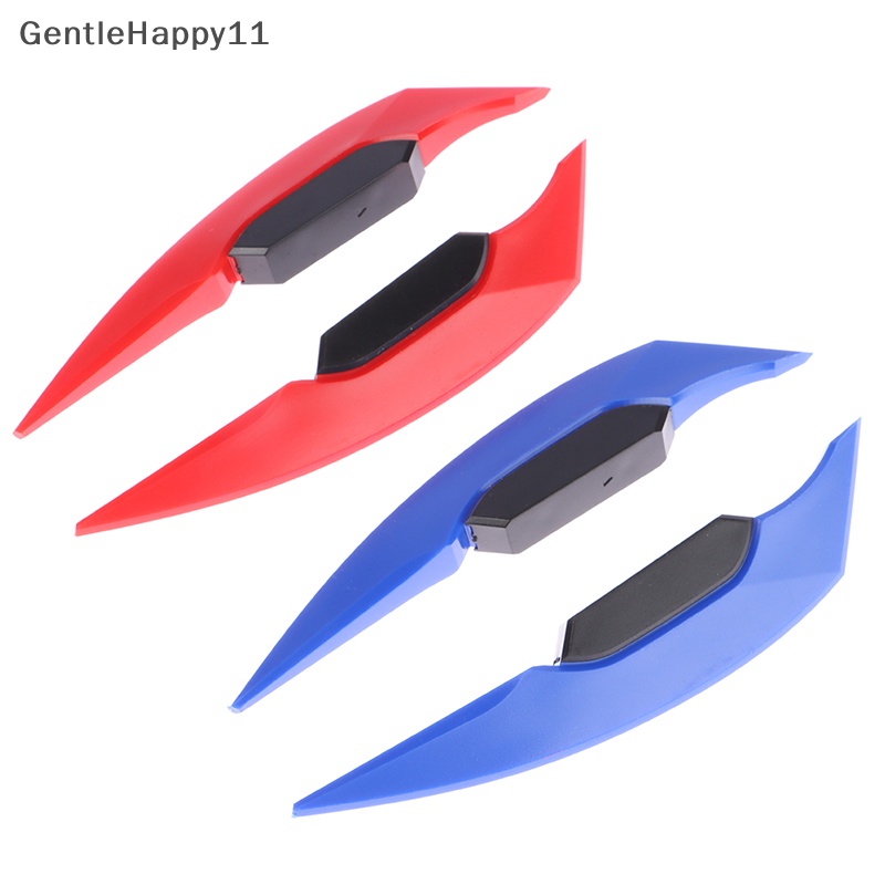 Gentlehappy 1pasang Winglet Motor Universal Aerodinamis Spoiler Dynamic Wing id