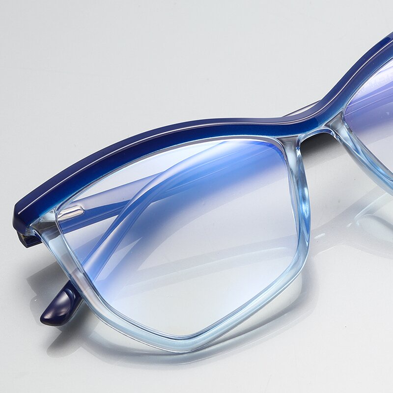 (YUZHU) Kacamata Optik Fashion Original Frame Alis Anti Blue Light Eyeglasses Untuk Wanita