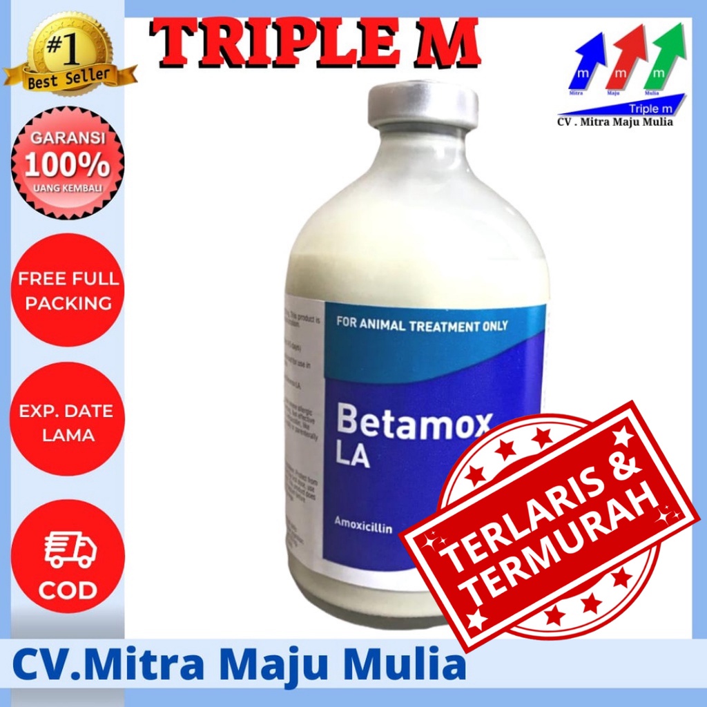 Betamox LA 100ml Inj