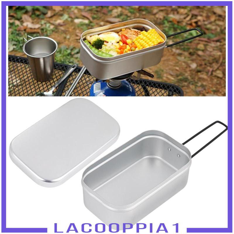 [Lacooppia1] Rak Kukus Kotak Makan Bento Outdoor Food Container Cooking Steaming Rack