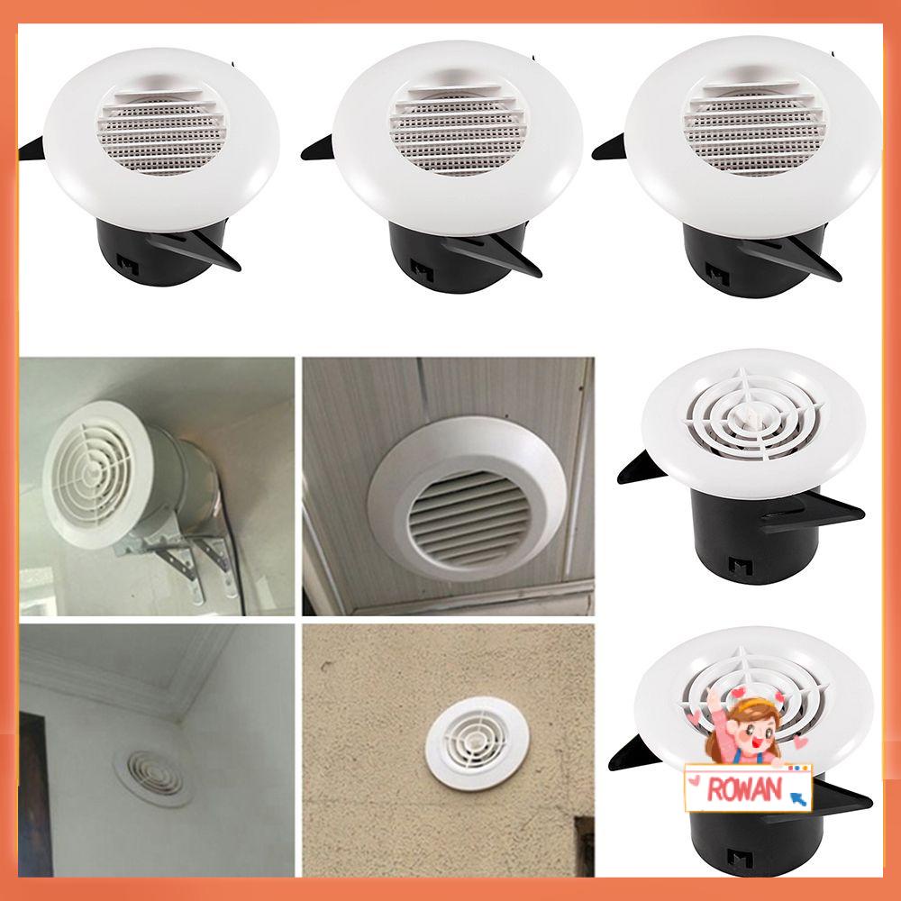 R-FLOWER Air Vent Adjustable Perlengkapan Ac Bulat Penutup Lubang Angin Anti Burung Dan Tikus