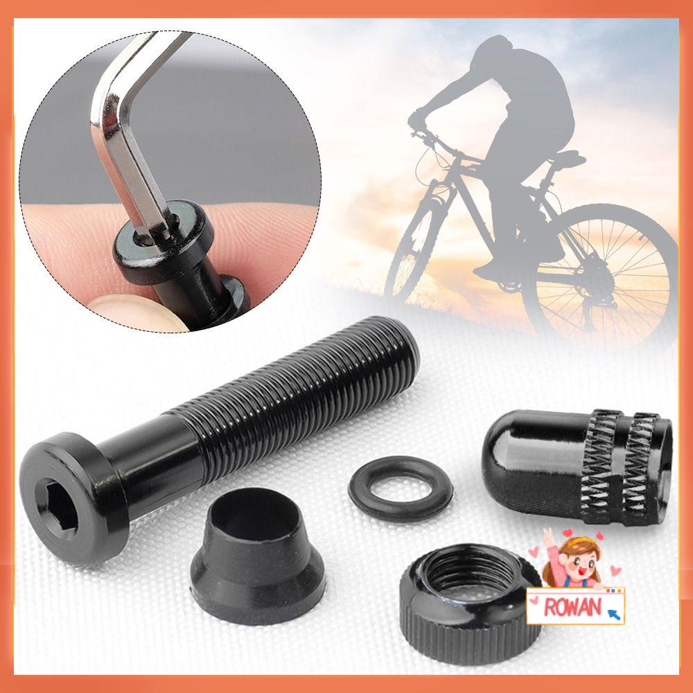 R-FLOWER 1/2pcs Schrader A/V Klep Tubeless Velg CNC|Presta Valve Ban Sepeda Jalan MTB