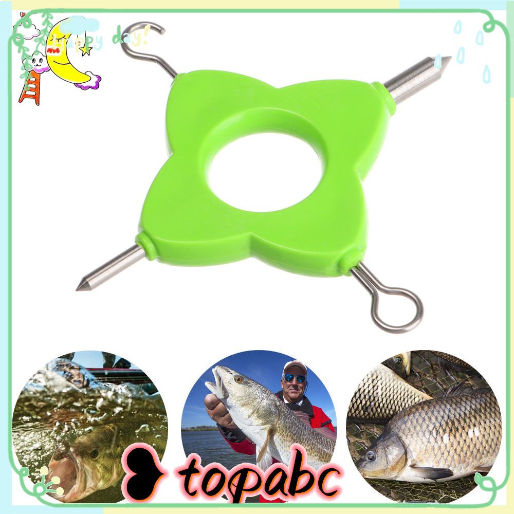 TOP Quick Knot Tying Tool Sharp Snip Stainless Steel Nippers Fly Pemancingan