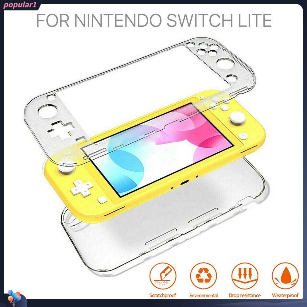 POPULAR Populer Casing Pelindung Konsol Game Keras Transparan Untuk Nintendo Switch Untuk Nintendo Switch Lite