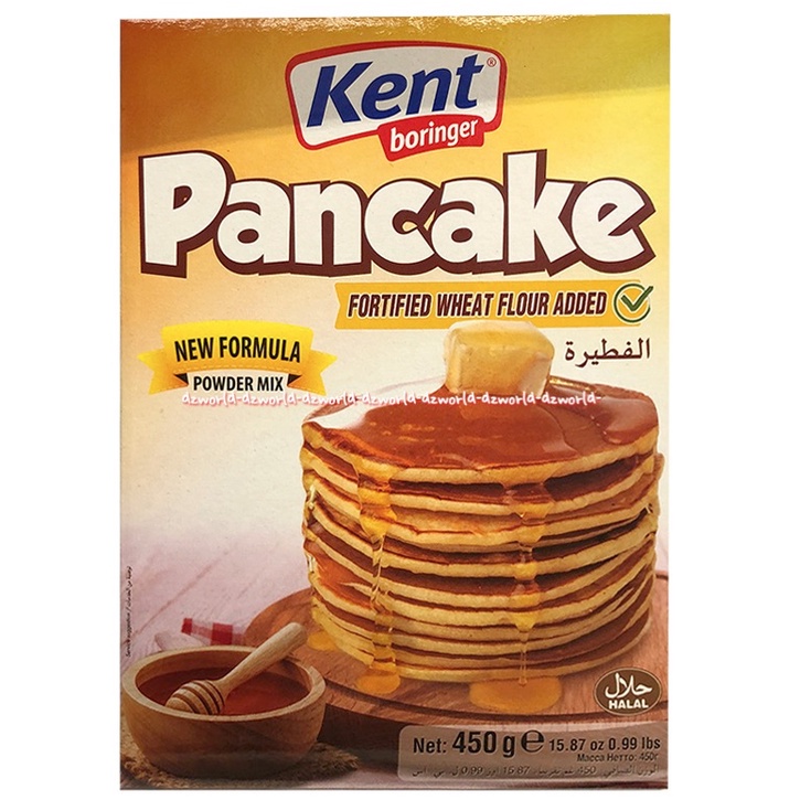 Kent Boringer Pancake 450gr Tepung Premix Penkek Instan Halal Dengan Flavour Rasa Kentboringer Tepung Premiks