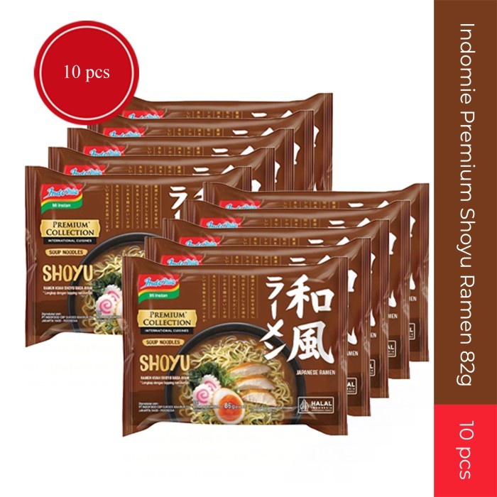 

Indomie Premium Shoyu Ramen - 10 pcs