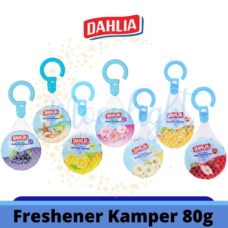 𝐑𝐀𝐃𝐘𝐒𝐀 - Dahlia Freshener Kamper Pengharum Ruangan Refill Gantung 80gr Kapur Barus