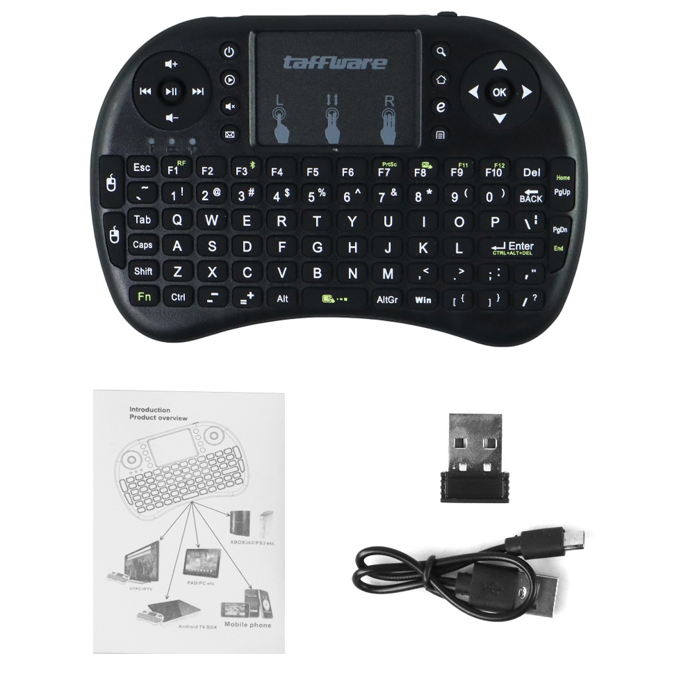 Mini Keyboard Wireless untuk Android TV Smart TV Laptop