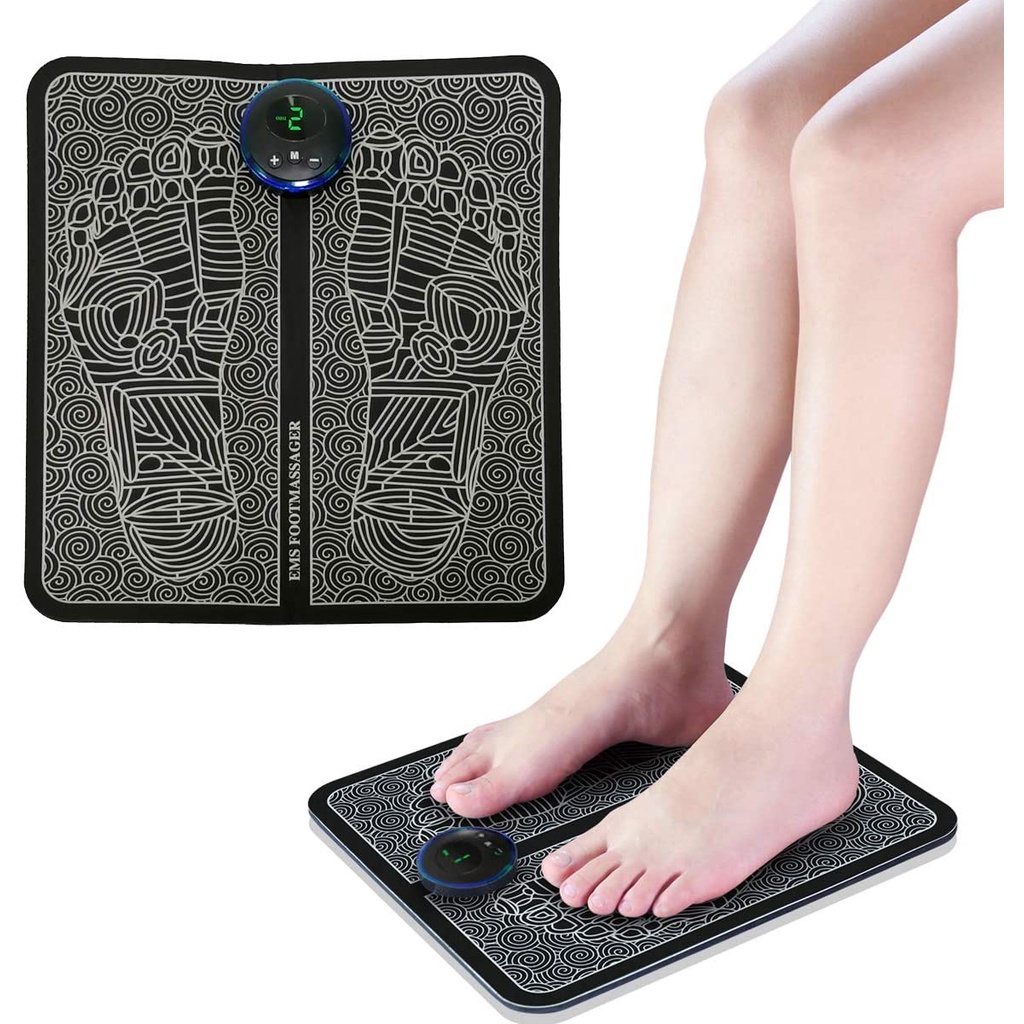 GOS -J109- Electric Massage Kaki - Alat Terapi Kaki - Foot Massage Mat Pijat Kaki EMS Pad Mat Alat Pijat Kaki