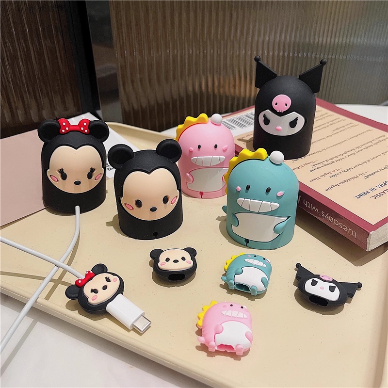 Kartun Stitch Mickey Lucu Bracket Silikon Charger Dock Untuk Apple Watch Stand Kompatibel Untuk Apple IWatch Kartun Charging Base Holder