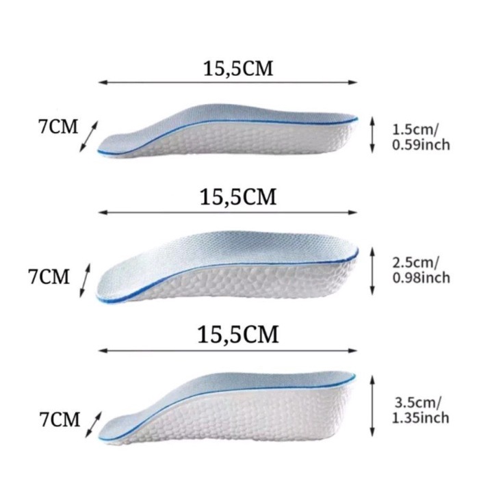 HEIGHT LIFTING INSOLES