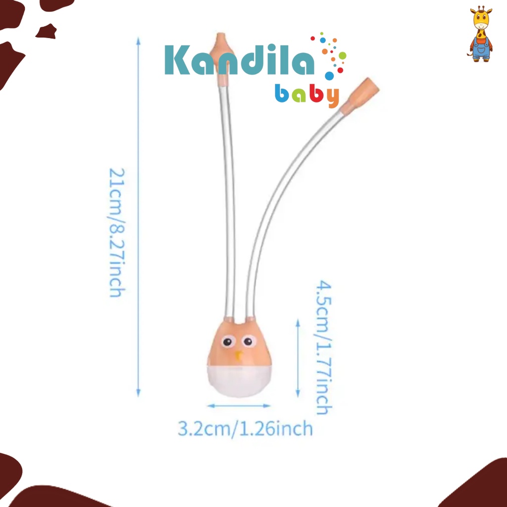 Kandila Nasal Aspirator With Case KDL 036 - Penyedot Ingus Bayi