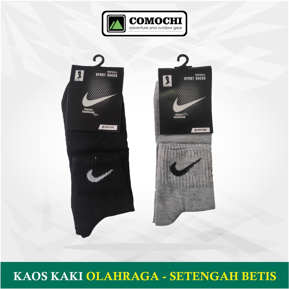 KAOS KAKI OLAHRAGA PRIA TEBAL KAOS KAKI BADMINTON BASKET LARI KAUS KAKI RUNNING SPORT SETENGAH BETIS