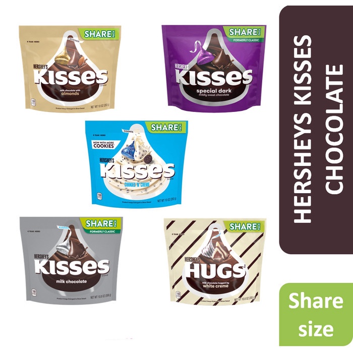 

Hershey Kisses Chocolate - cokelat hershey impor aneka varian