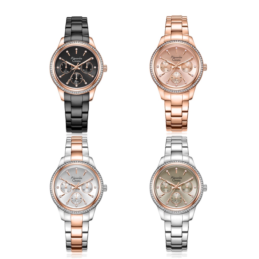 Alexandre Christie Ac 2a62 / ac2a62 Jam Tangan Wanita Original Bergaransi Resmi
