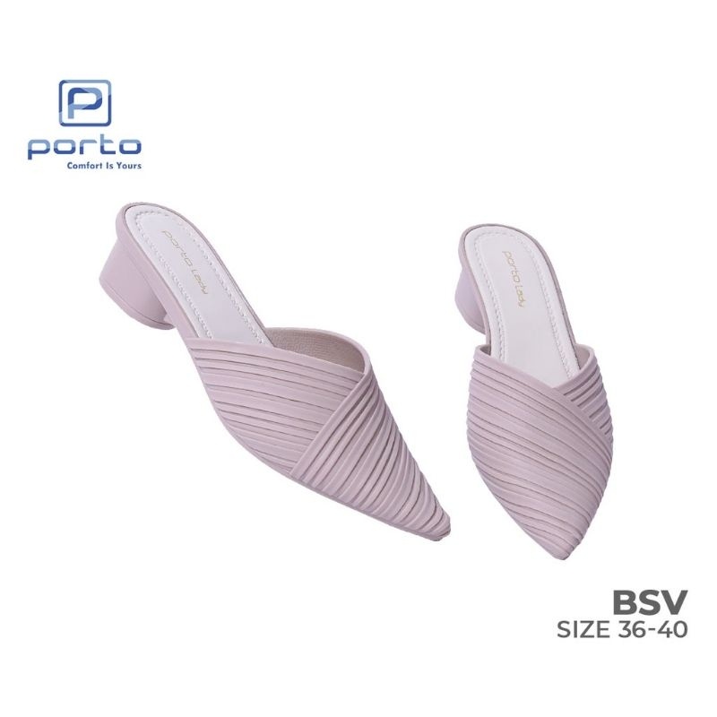 SLOP WEDGES UNTUK KERJA  PORTO LADY BSV