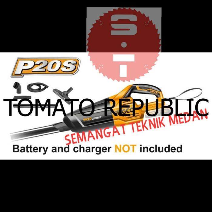 Murah CVLI2001 VACUUM VACUM CLEANER CORDLESS SEDOT HISAP DEBU 20V UNIT INGCO HYR538