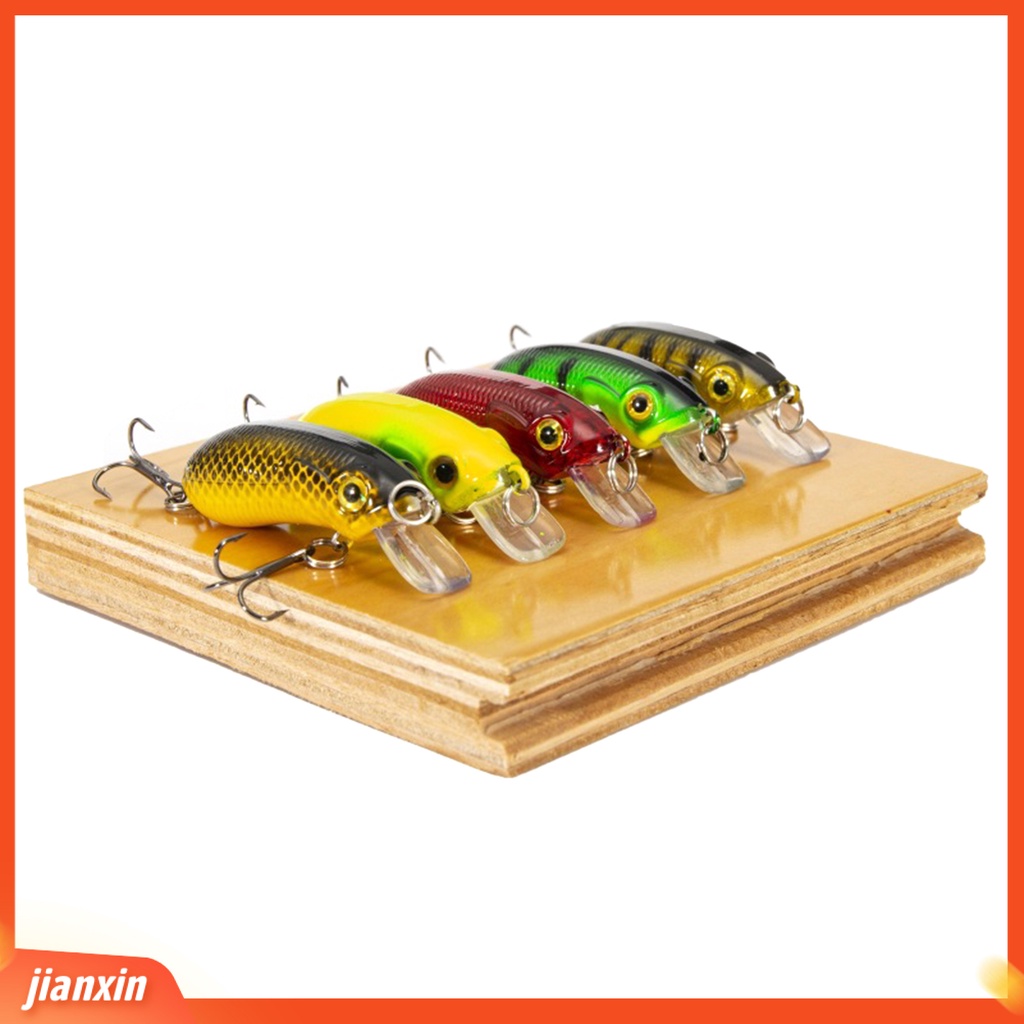 (In Stock) 5Pcs /Set 5cm /9g Umpan Pancing Mini Berduri Bentuk Tikus Realistis Umpan Ikan Kecil Peralatan Memancing