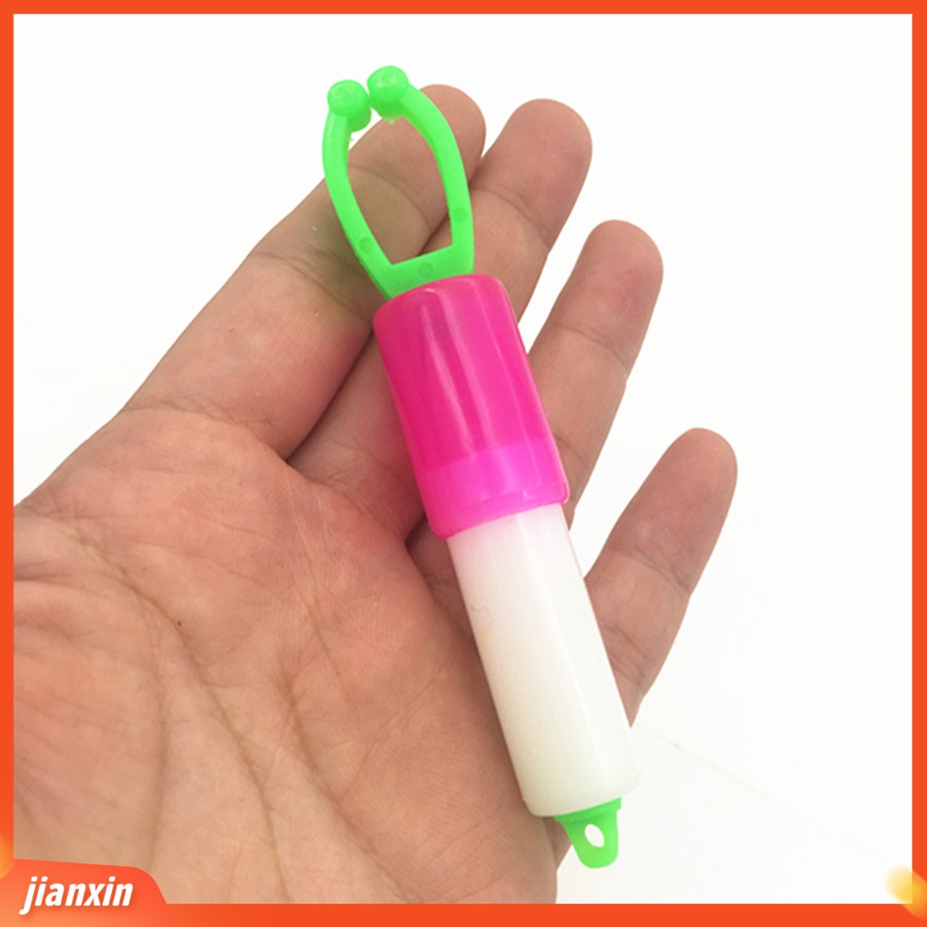 (In Stock) Lampu Stick Sinker Waterproof Compact Size Ultralight Tepi Halus Daya Tahan Tinggi Malam Memancing Glow Stick Wadah Pelampung Memancing Aksesoris