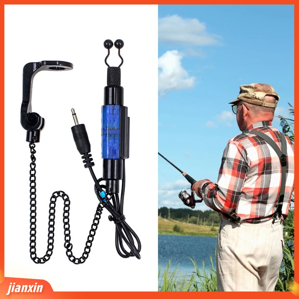 (In Stock) Fishing Swinger Portable Swinger Gigit Pancing Rantai Metal Tahan Aus Untuk Memancing