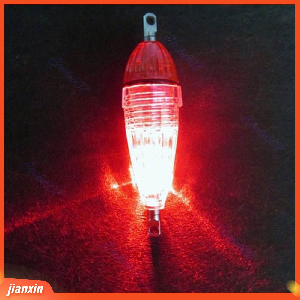 (In Stock) Mini Memancing Malam Luar Ruangan Warna Cerah Tahan Air Lampu LED Kedip Umpan Umpan