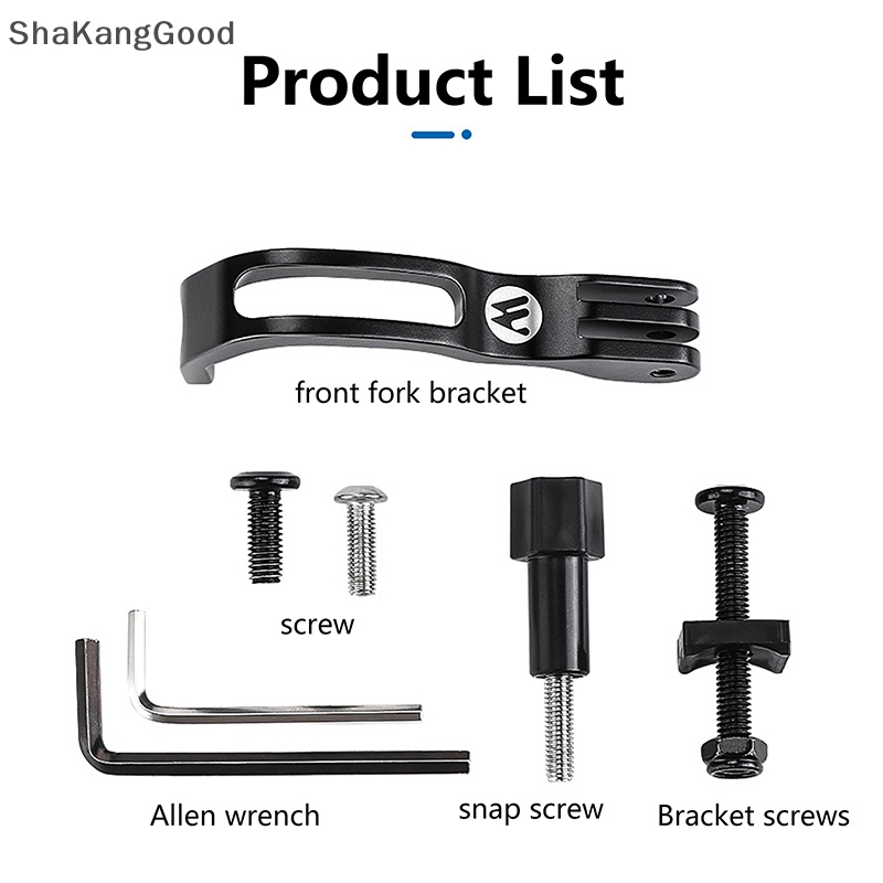 Skid Sepeda Front Light Holder Lamp Senter Socket Kamera Stand Mount Untuk-GOPRO Base Aksesoris Sepeda SKK