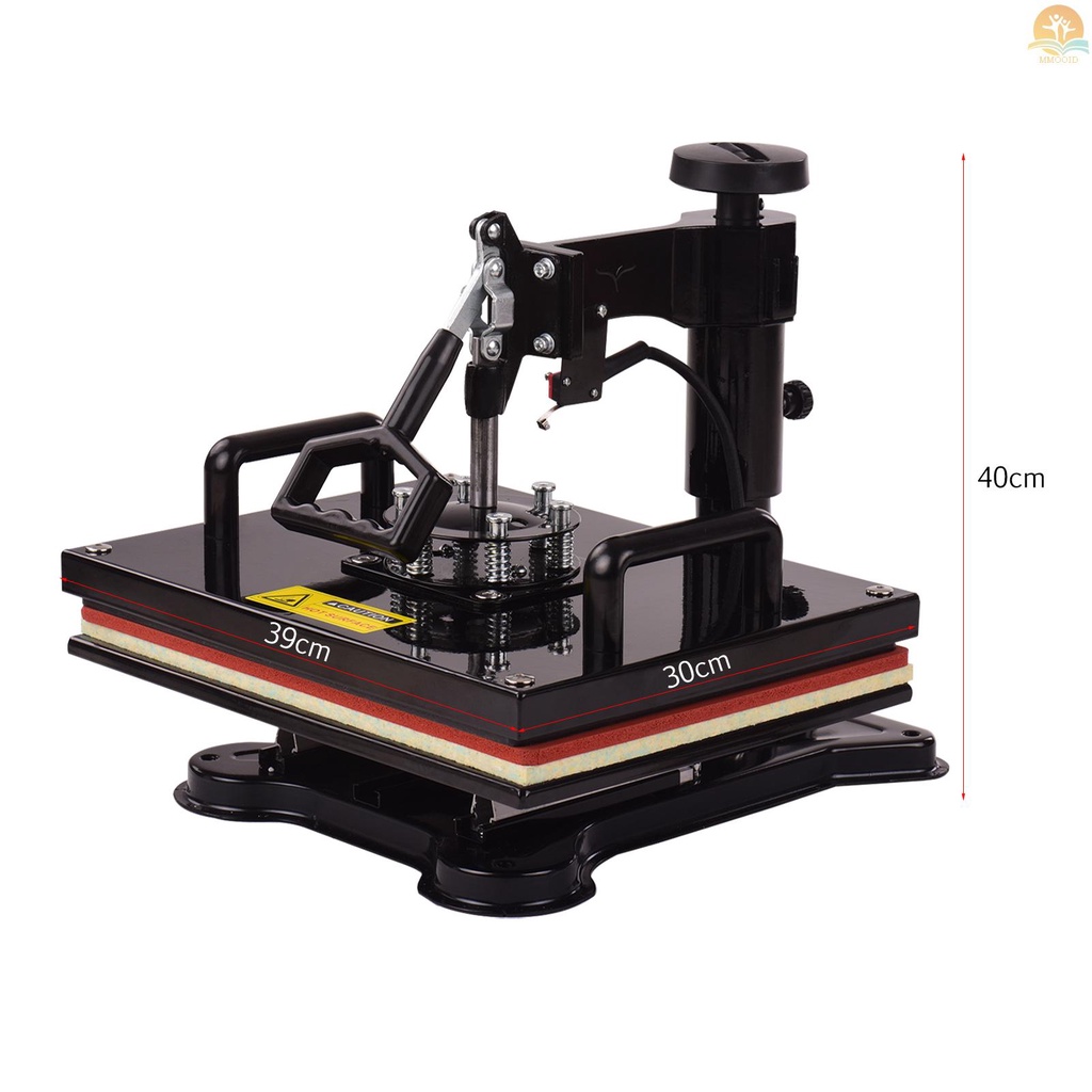 In Stock 12x15 Inch 8in1 Multifungsi Combo Digital Heat Press Thermal Transfer Machine Dengan Mug Piring Topi Topi Press Untuk Topi Kaos /Cap Mug/Cup Piring