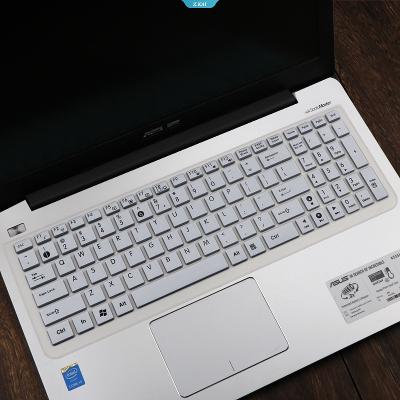 1pcs Film Keyboard PC ASUS 15.6inch Cover Pelindung Tahan Air Dan Debu Untuk Nomor Model Is K555LN X550VX X550C X550 X550JX Aksesoris Komputer Keyboard Film [ZK].