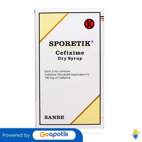 Sporetik Sirup Kering 30 Ml