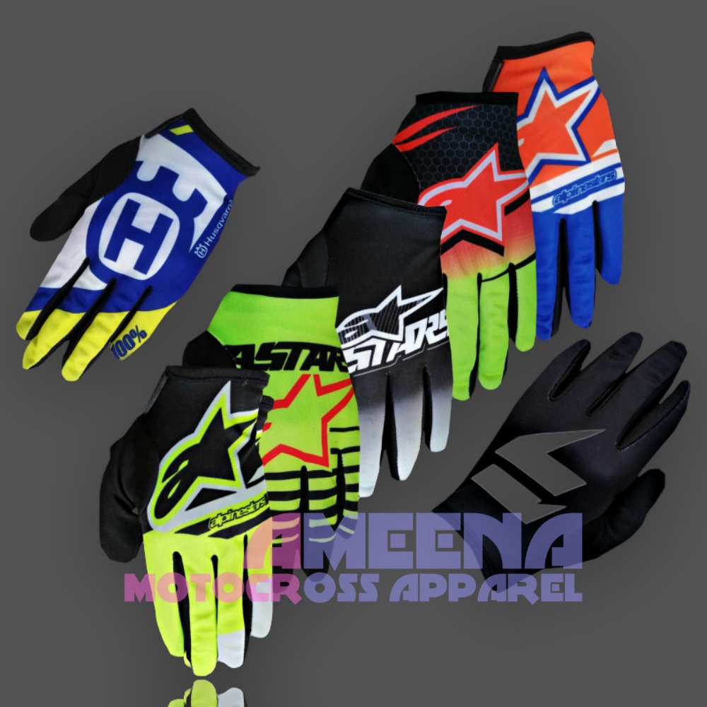 Sarung Tangan Trail Dewasa - Sarung Tangan Motocross - Sarung Tangan Sepeda - Sarung Tangan Harian - Sarung Tangan Motor - Sarung Tangan Trabas - Sarung Tangan Adventure - M1