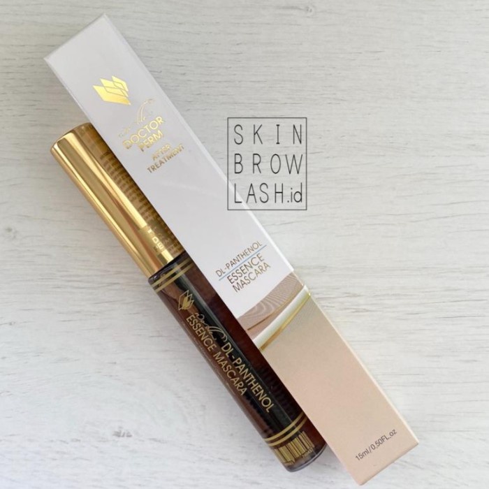 DOCTOR PERM - GOLD / BLUE - Serum Eyelash / Bulumata - Serum Bulu mata - Gold Ginseng