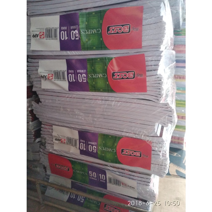 

✨BISA COD✨ -buku tulis BIGBOSS CAMPUS 50