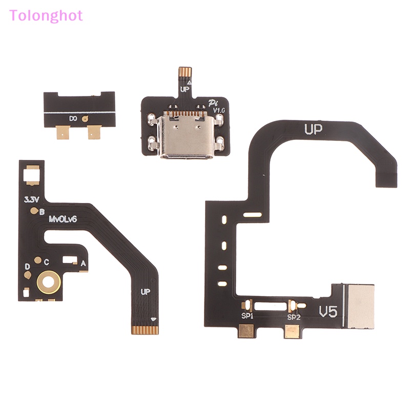 Tolonghot&gt; 1Set Kabel Fleksibel Transfer Tipe-C Untuk Switch Oled Port Kabel Konsol Gaming Bagian Perbaikan Dengan Baik