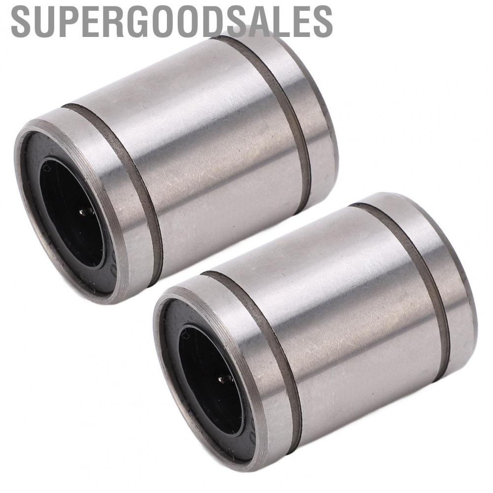 Supergoodsales Linear Motion Bearing  OD 28mm Cylinder Ball Steel Fast Running Speed Good Rotation for 3D Printer