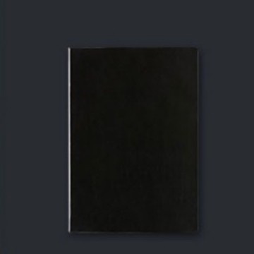 

✨BISA COD✨ -buku agenda P1 bahan kulit leader, buku memo kerja, note book leader - Hitam