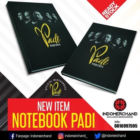 

✨BISA COD✨ -Notebook Padi Reborn