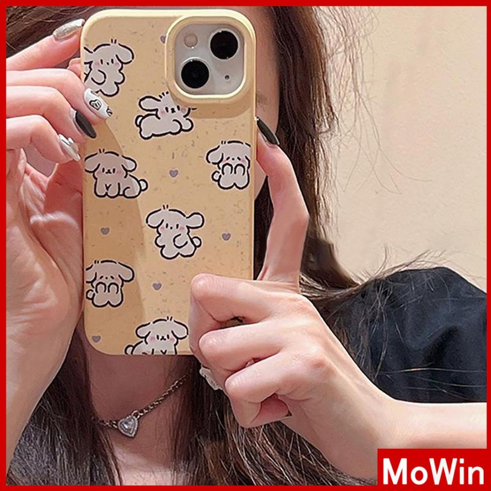 Case iPhone 14 Pro max iPhone Case Ramah Lingkungan Degradable Case Lembut Tahan Guncangan Perlindungan Cute Love Puppy Kompatibel dengan iPhone 13 Pro max 12 Pro Max 11 xr xs max 7Plus 8Plus