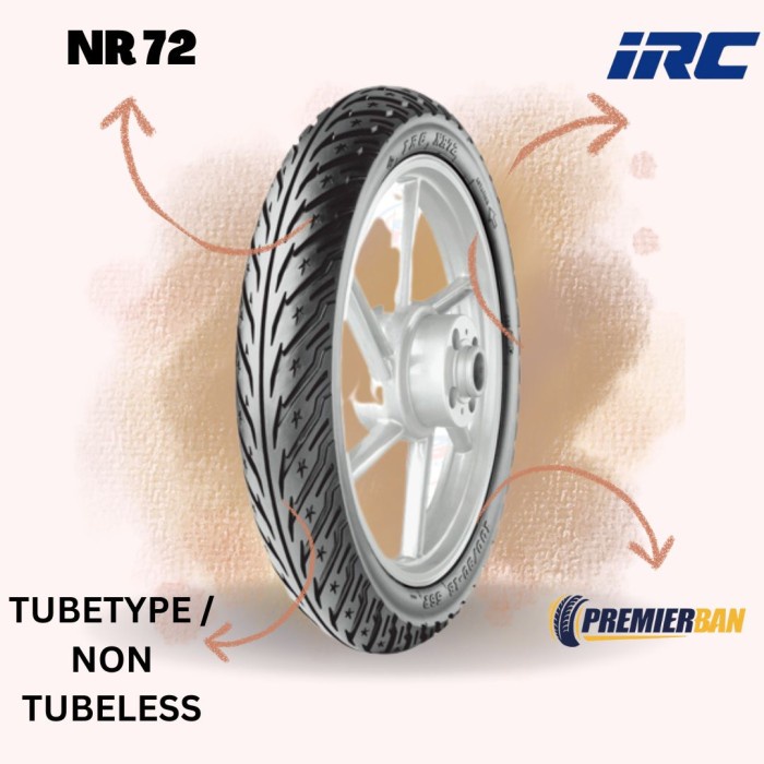 Ban Motor IRC NR72 70/90 Ring 16 Tubetype Ban Motor Nuvo Skywave