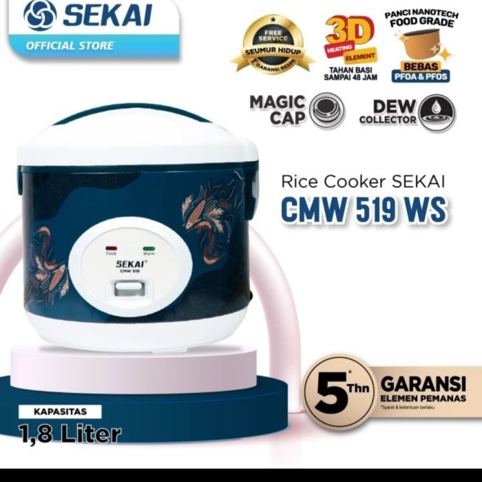 rice cooker sekai CMW518 ts