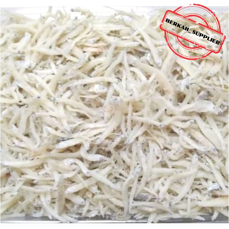 

Ikan Teri Putih 500gr - Ikan Teri Nasi Medan Kualitas Bagus